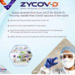 Zydus received EUA from DCGI for ZyCoV-D, the only needle-free COVID vaccine in the world.